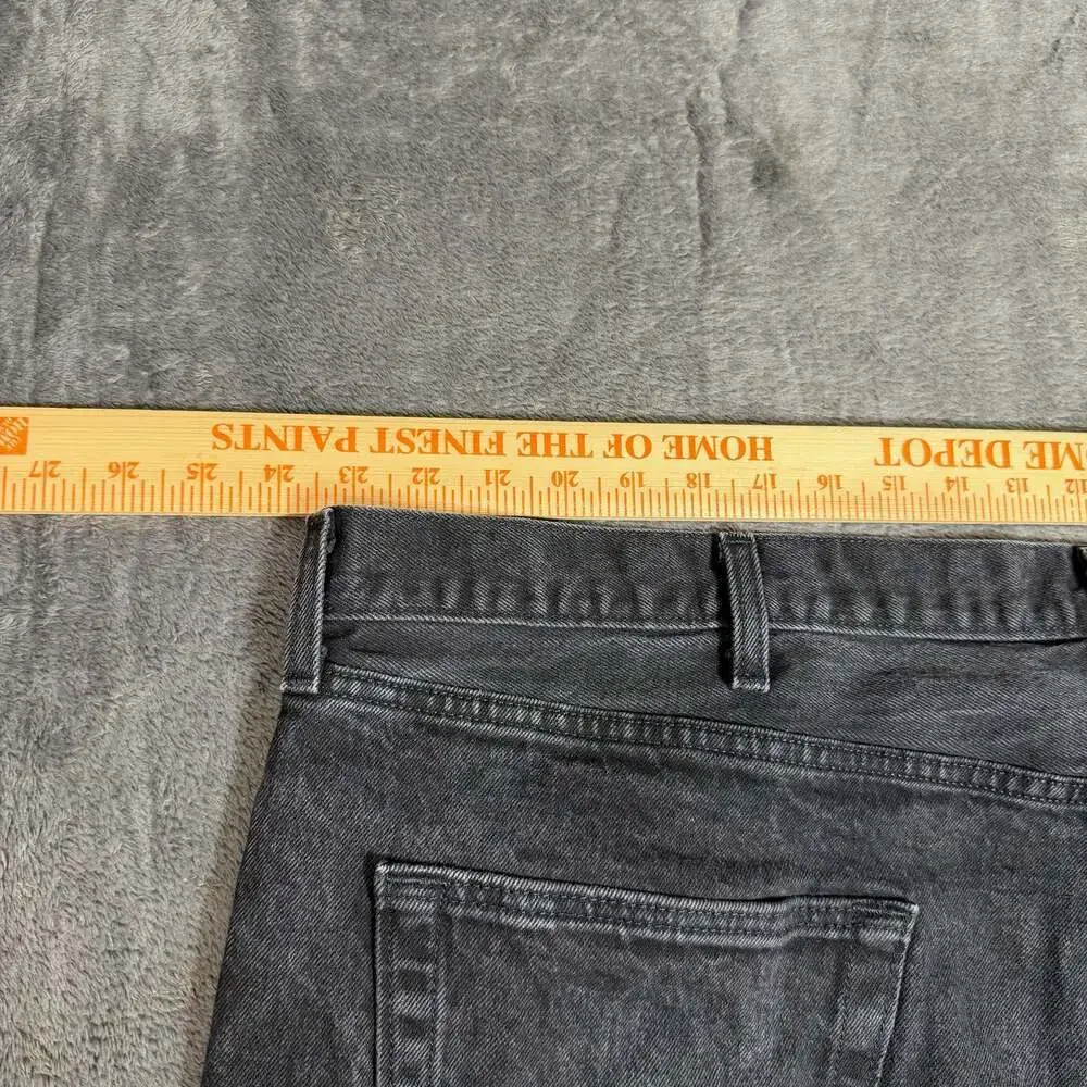 Levi's 501 Original Fit Button Fly Black Denim Men’s Jeans Size 48x30